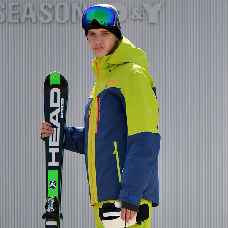 LOKI - RUNNING RIVER -  High Quality Men Ski Jacket waterproof Jacket - 3038