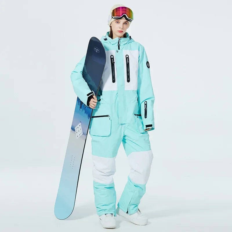 2025 Women One Piece Ski Suit