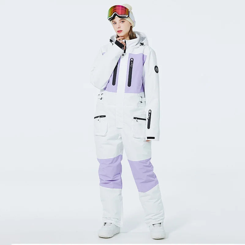 2025 Women One Piece Ski Suit