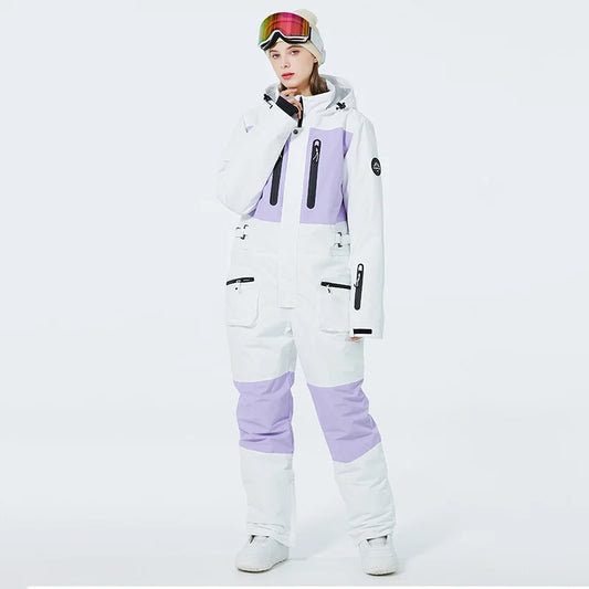2025 Women One Piece Ski Suit