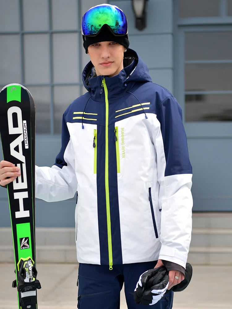LOKI - RUNNING RIVER -  High Quality Men Ski Jacket waterproof Jacket - 3038
