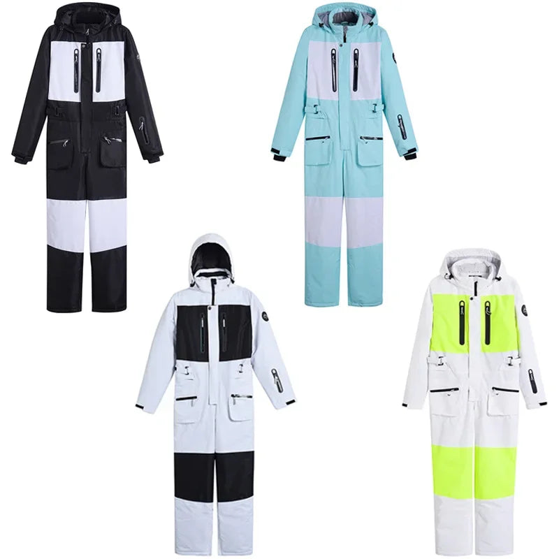 2025 Women One Piece Ski Suit
