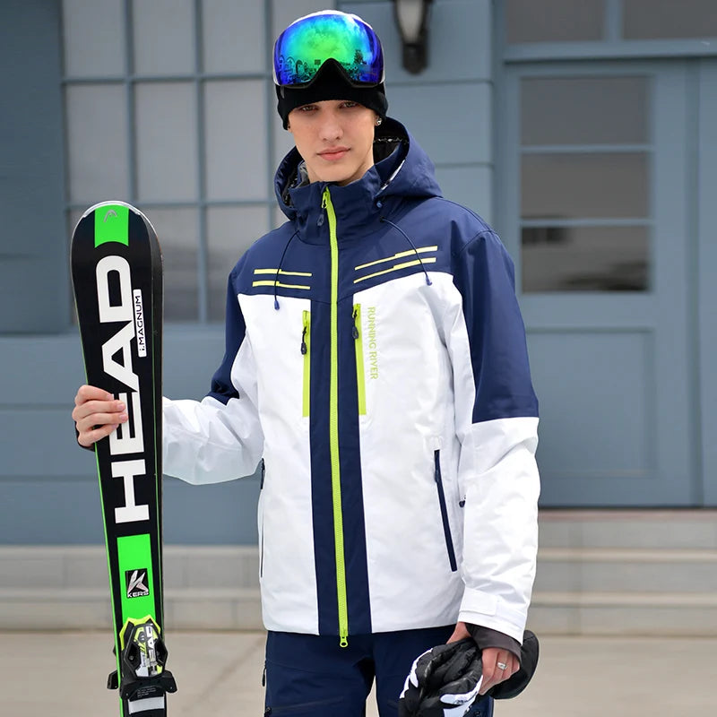 LOKI - RUNNING RIVER -  High Quality Men Ski Jacket waterproof Jacket - 3038