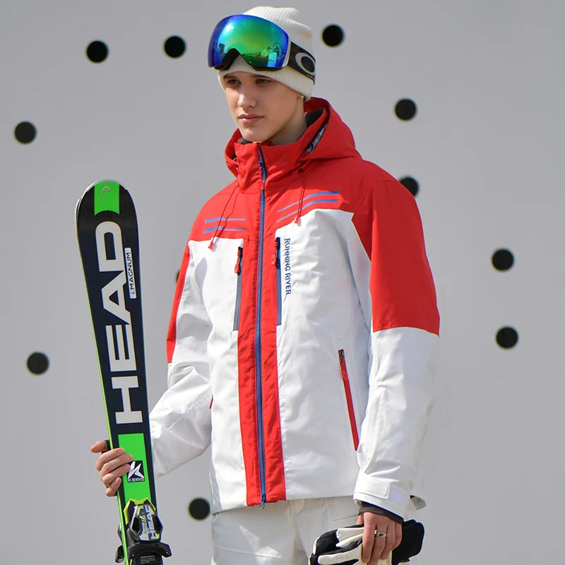 LOKI - RUNNING RIVER -  High Quality Men Ski Jacket waterproof Jacket - 3038