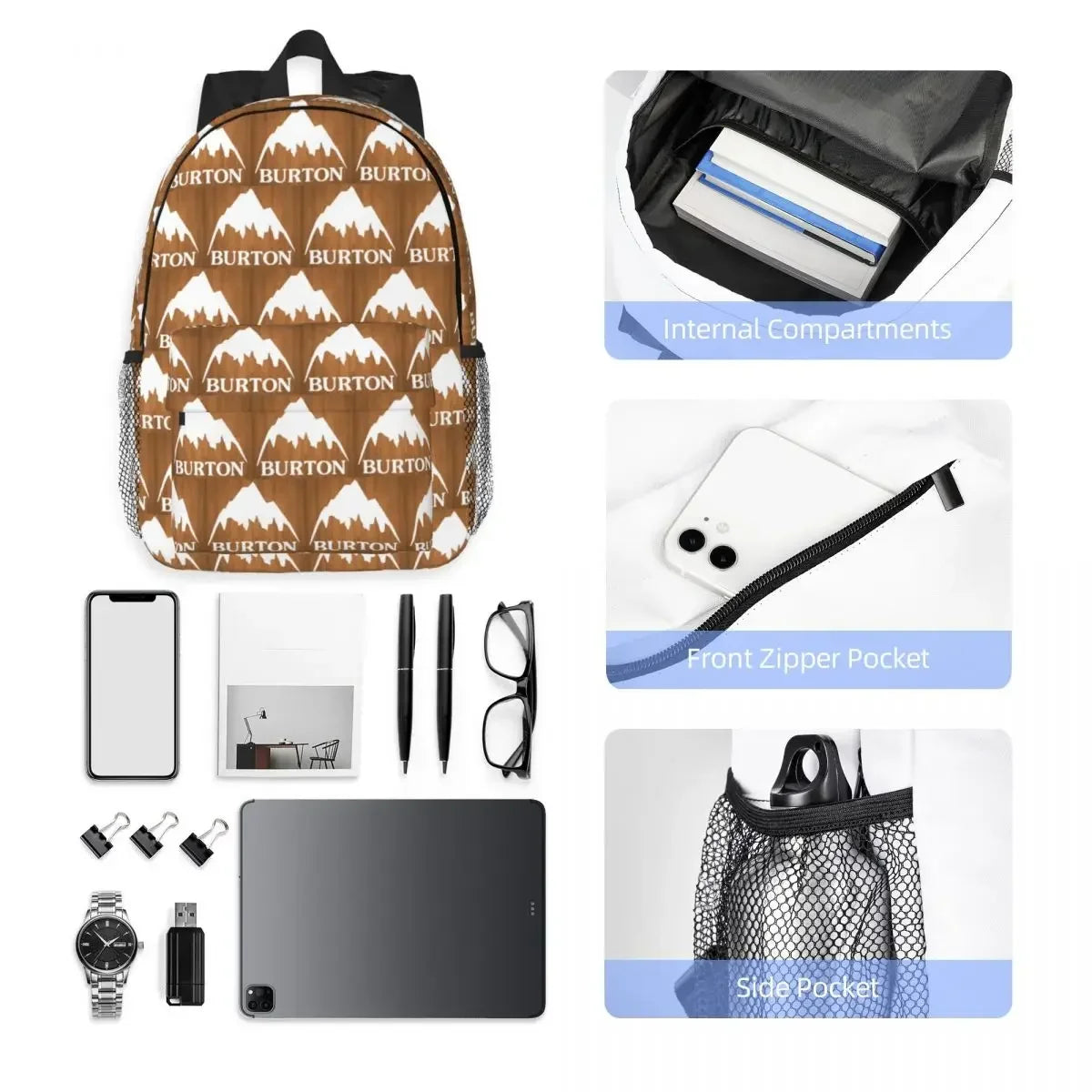 Burton Mountain Snowboard Sportive Backpack