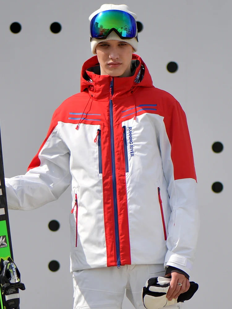 LOKI - RUNNING RIVER -  High Quality Men Ski Jacket waterproof Jacket - 3038
