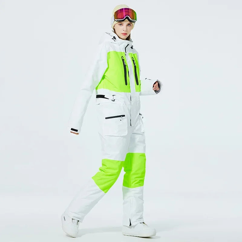 2025 Women One Piece Ski Suit