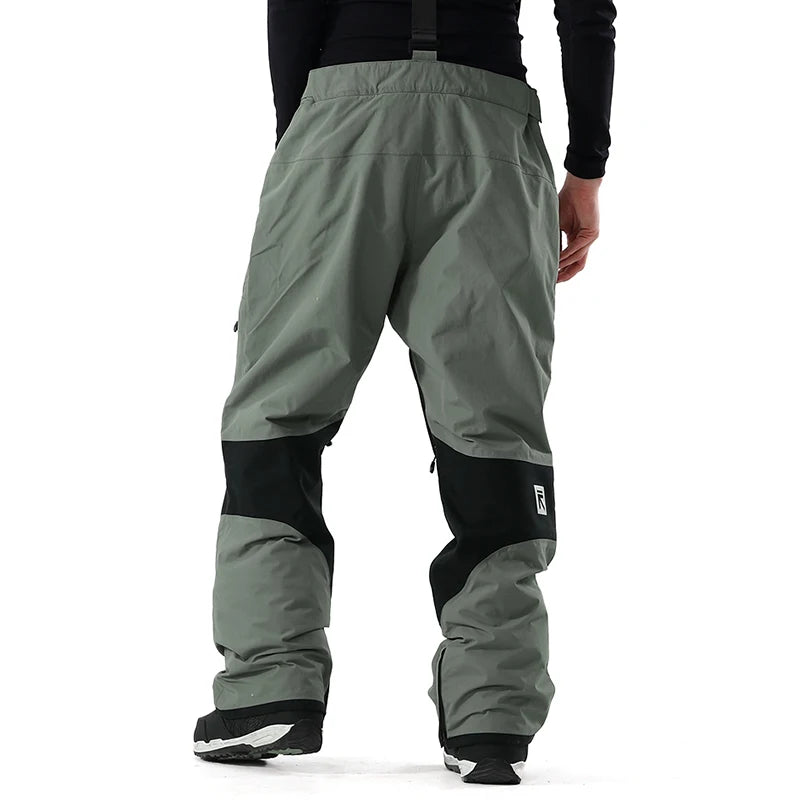 RUNNING RIVER - Winter Men Ski high-rise Salopettes - 4475