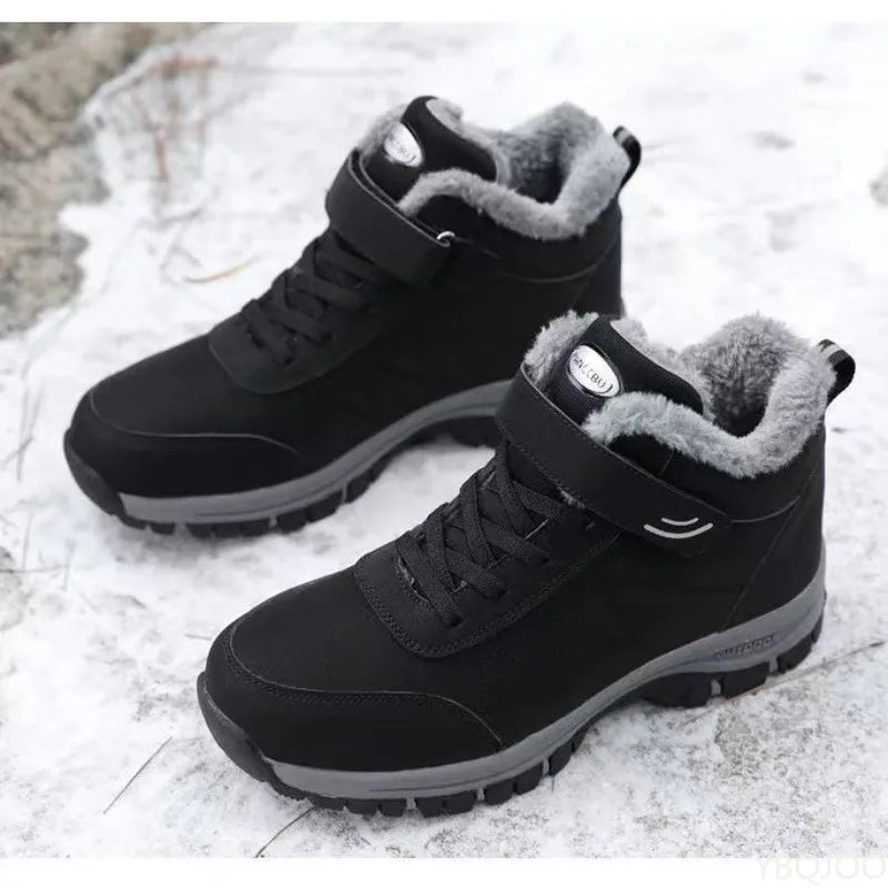 Men’s Winter Warm Snow Boots – Cold-Resistant, Anti-Slip, and Comfortable