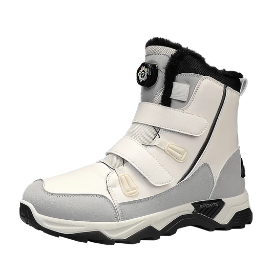 QuickLace - Men's Waterproof Snow Boots Midsole Warm Winter Outdoor Shoes